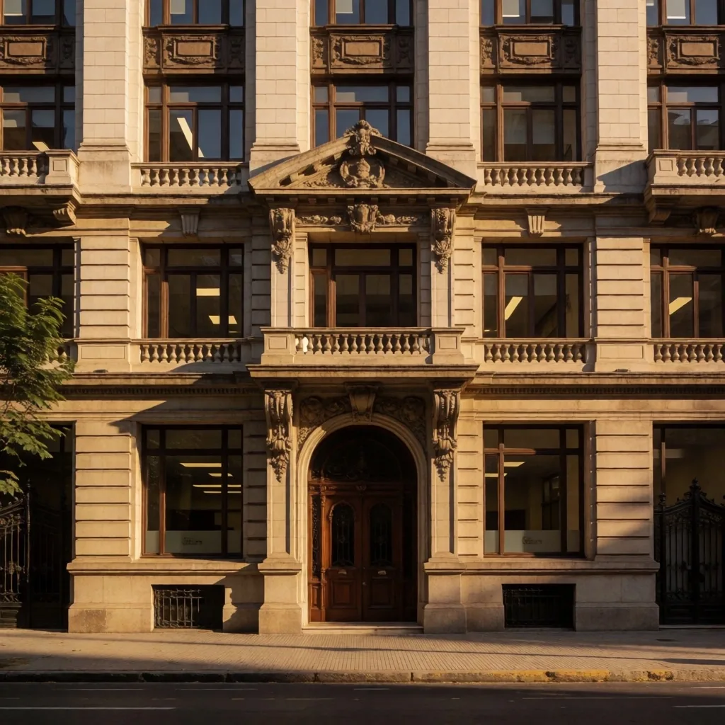 Edificio de oficinas en un barrio consolidado de CABA